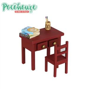 Schreibtisch- und Stuhl-Miniaturmöbel-Kit