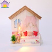 DIY handgefertigte Puppenhausminiatur