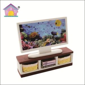 Moderne Miniatur-TV-Möbel