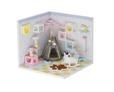 Hongda Toy Manufacture Puppe, Plüschtier, Puppenherstellung, Mathe-Spielzeug, pädagogisches Puppenhaus, Miniatur-Puzzle