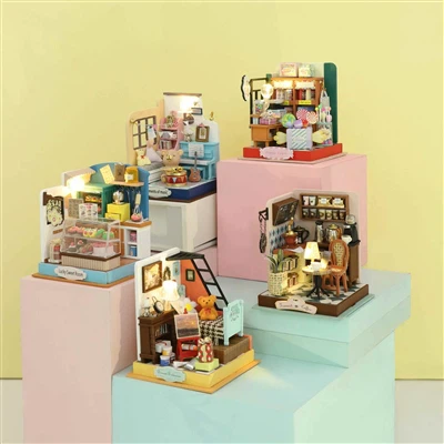 DIY Wooden Dollhouse Assembly Guide​