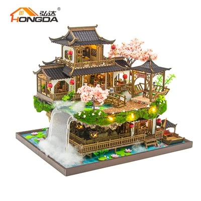 Luxus DIY Chinese Style Doll House